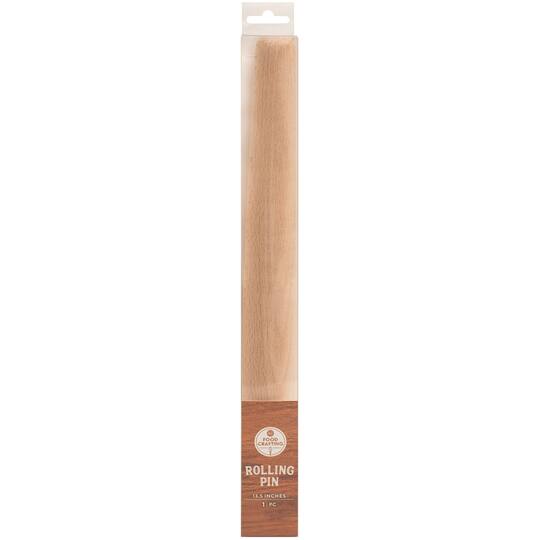 American Crafts™ Food Crafting Wood Rolling Pin | Michaels®